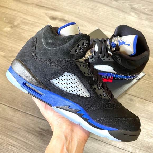 【最後の1点】Air Jordan 5 Retro “Racer Blue” スニーカー Air Jordan 5 Racer Blue - YouTube